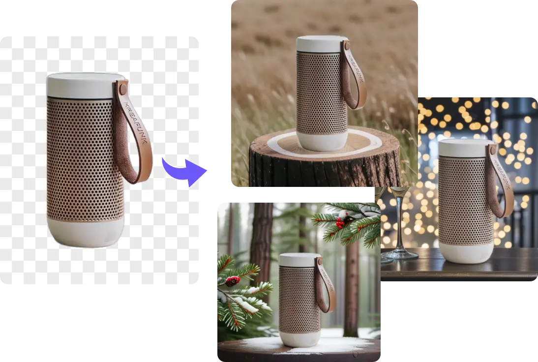 Diverse AI Generated Backgrounds