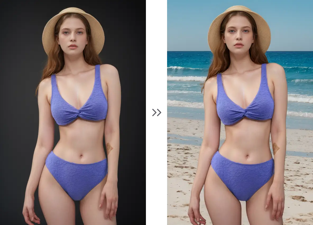 Bikini photography