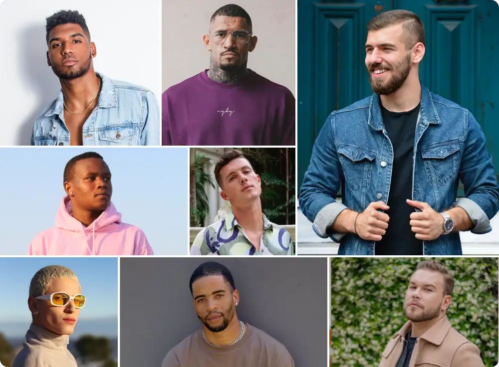 Diverse AI Male Models